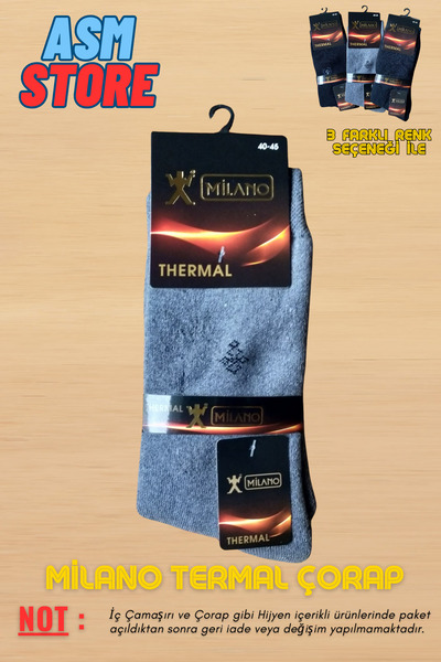 Milano Men's Thermal Socks