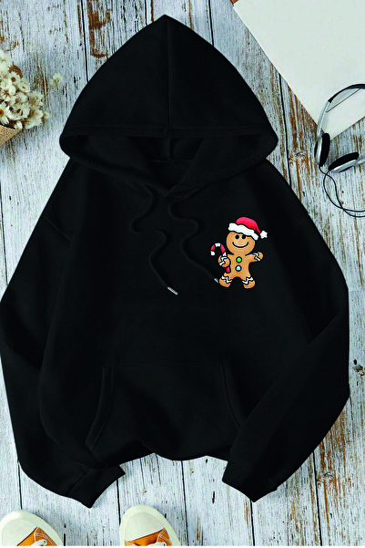 Korefanzin KOD TREND KOREFANZİN YENİYIL BASKILI ОVERSIZE HOODİE SWEATSHİRT