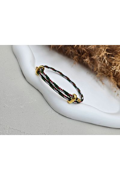 AURA Men's Bracelet - Steel Gold Apparatus