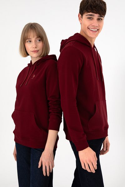 U.S. Polo Assn. Men's Burgundy Basic Sweatshirt 50295167 -Vr014