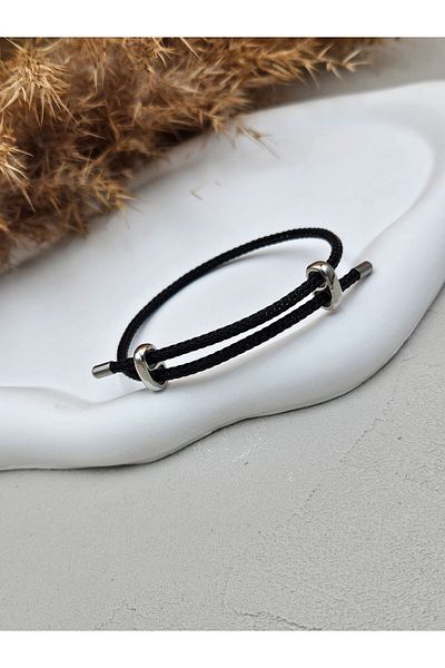 AURA Men's Steel Bracelet - Silver Color, Apparatus