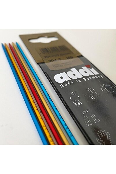 ADDİ Addi 20 Cm 5' li Renkli Çorap Şişi 204-7  2 Mm