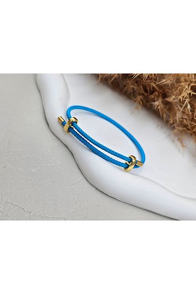 AURA Men's Bracelet - Steel Gold Apparatus