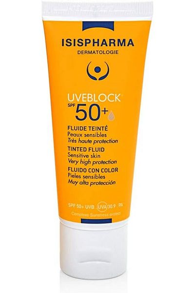 ISISPHARMA - Uveblock Spf 50+ Light Tinted Fluid- 40Ml