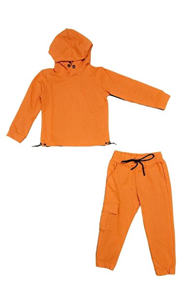 Mnk Baby&Kids Djevojački ležerni trenerka set - kapuljača i elastični detalj ...