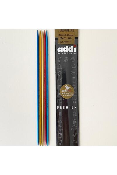 ADDİ Addi 20 Cm 5' li Renkli Çorap Şişi 204-7  3.25 Mm