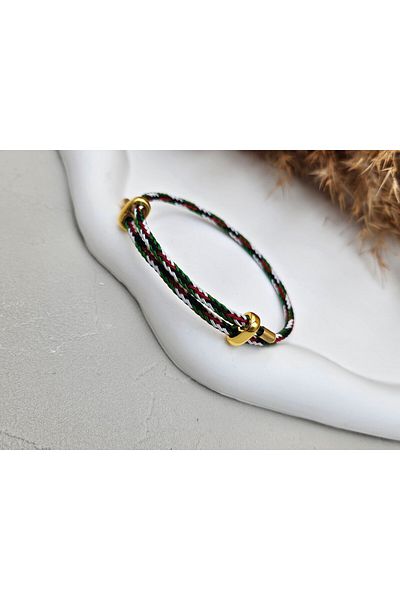 AURA Men's Bracelet - Steel Gold Apparatus