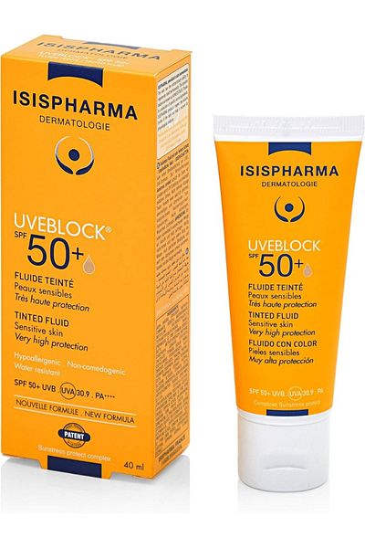 ISISPHARMA - Uveblock Spf 50+ Light Tinted Fluid- 40Ml