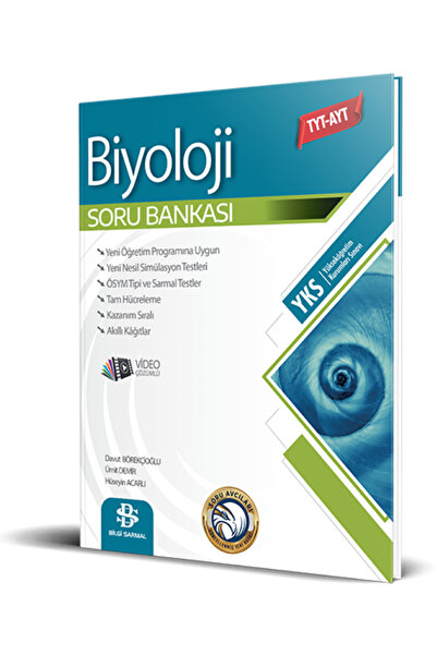 Karma Kitaplar Tyt-Ayt Biyoloji Soru Bankası Bilgi Sarmal Güncel 2025