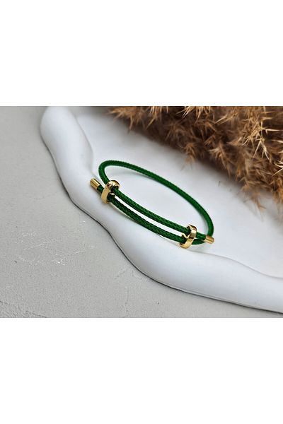 AURA Men's Bracelet - Steel Gold Apparatus