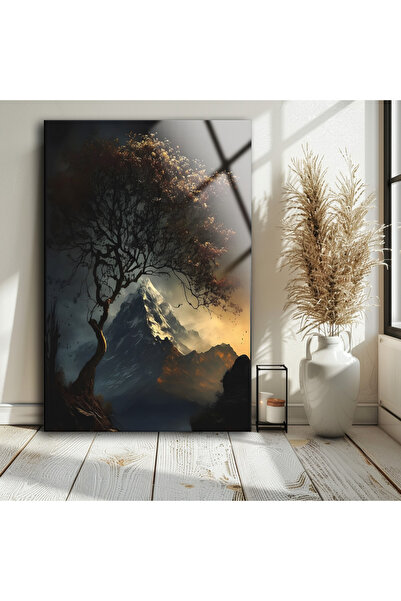 BV DEKOR Ζωγραφική σε γυαλί φύσης, Μοντέρνα ζωγραφική, Διακόσμηση τοίχου για ...