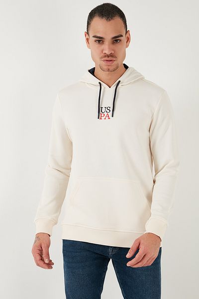 U.S. Polo Assn. U.S. Polo Men's Sweat - Hooded Neck, Cotton Blend, Regular Fit Sweatshirt G081Gl 0821943515