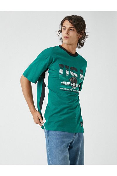 Koton Bear printed Vintage T-shirt