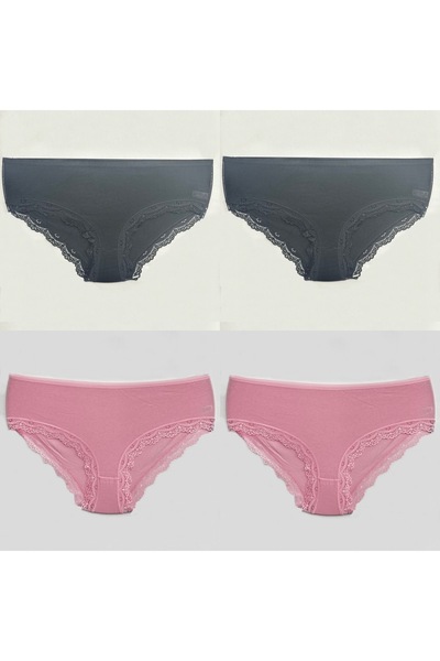 Clara Butik 4-пачка жіночих трусиків Danelli з високою талією (надзвичайно м'...
