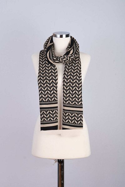 Sebir Moda Ethnic Patterned Knitwear Scarf