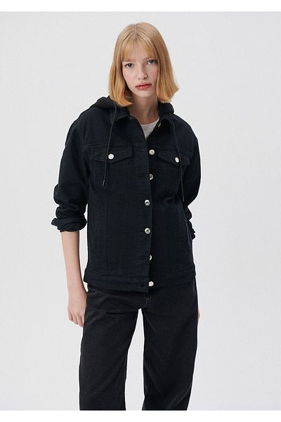 Mavi Karla Black Jean Jacket 110154-32065