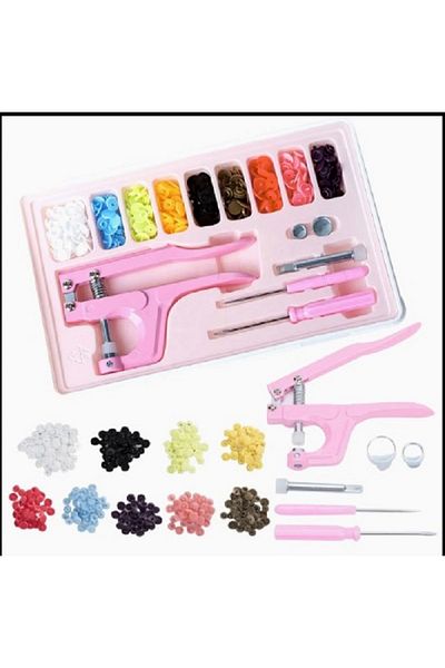 BALIM ÖRGÜ EVİ Snap Fastener Mini Hobby Set