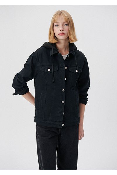 Mavi Karla Black Jean Jacket 110154-32065