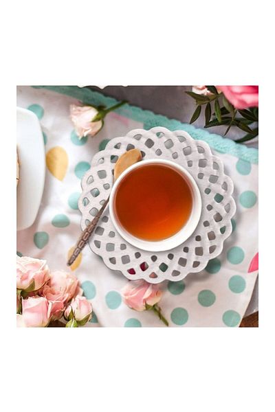 Transformacion Modacar 6Pcs Porcelain Look Tea Plate Set