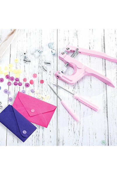 BALIM ÖRGÜ EVİ Μίνι σετ χόμπι με κουμπωτό πάτημα