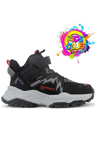 Kids Club Shoes Детски унисекс ботуши Lukas - ортопедична нехлъзгаща се подметка, червени