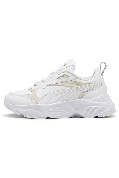 Puma Cassia Lux 389223-01 Women's Sports Shoes White