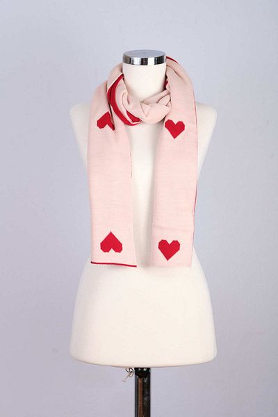 Sebir Moda Special Day Themed Heart Scarf
