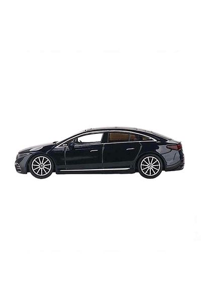 TOYFEST ميني جي تي 1:64 مرسيدس بنز EQS 580 4MATIC أزرق معدني