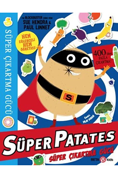 TOYFEST Super Potato Super Sticker Strength Educational Children's Book