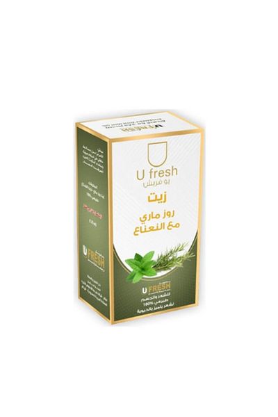 U FRESH Rosemary and mint oil for hair and body - 125 ml