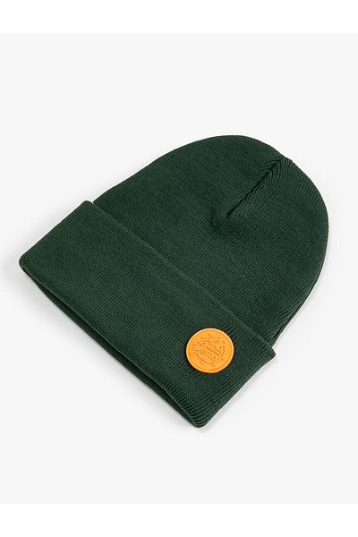 Koton Slogan Beret Label Printed Folding Detail