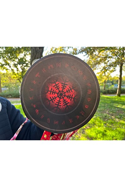 SULTANMUSİCALSHOP Şaman davulu(25cm)tokmağı ve kılıfı ile birlikte,kam davulu...