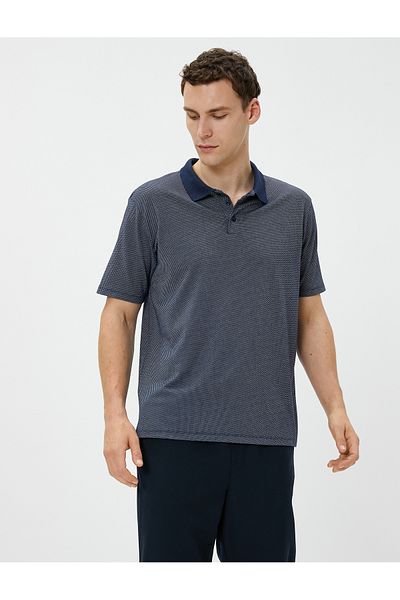 Koton Μπλουζάκι Basic Polo με λαιμόκοψη και κοντό μανίκι