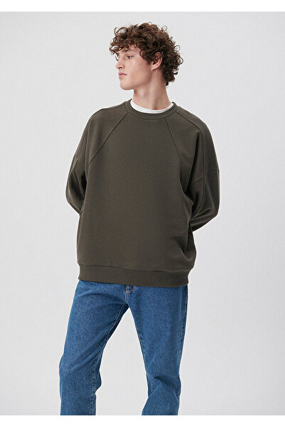 Mavi Bisiklet Yaka Gri Sweatshirt 0S10035-70090