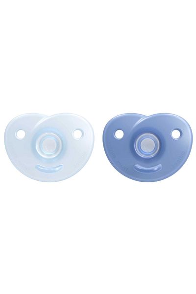 Philips Avent مجموعة لهايات تخزين تقويم الأسنان للرجال من فيليبس سوثي 0-6 أشهر، قطعتان