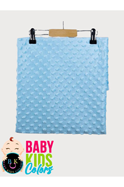 baby kids colors بطانية الحمص للأطفال بطبقة مزدوجة