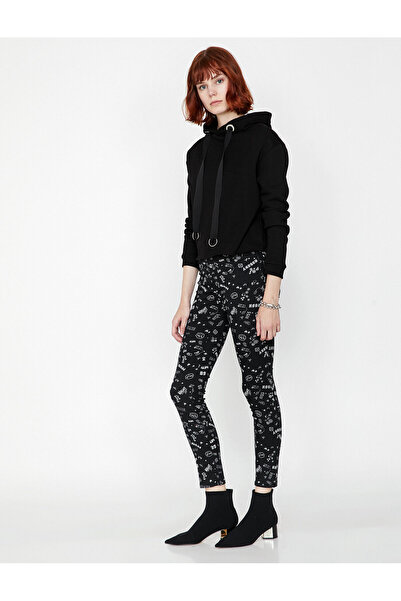 Koton Pantaloni cu imprimeu text