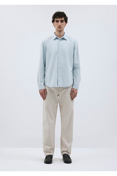 Mavi Cămașă Beckham Bleach Jean - Slim Fit, Slim Fit 0210921 -87949