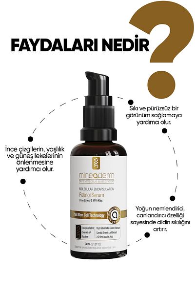 mineaderm Molecular Encapsulation Retinol Serum / Anti-Aging and Wrinkle Retinol Serum
