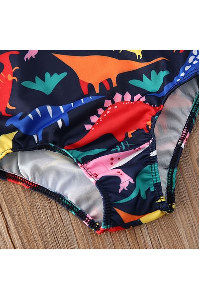 OEM Costum de baie Dinozauri colorati Drool