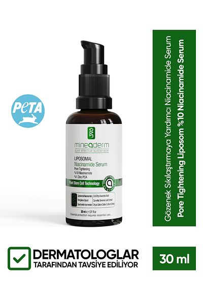 mineaderm Pore Tightening Niacinamide Serum/pore Tightening Liposome 10% Niacinamide Serum