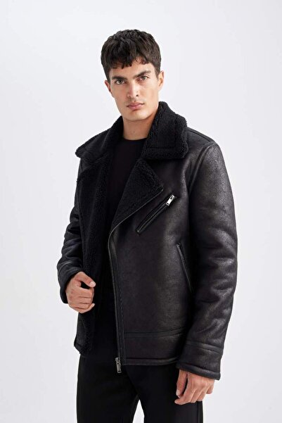 DeFacto Black Men's Coat C5636Ax/Bk27