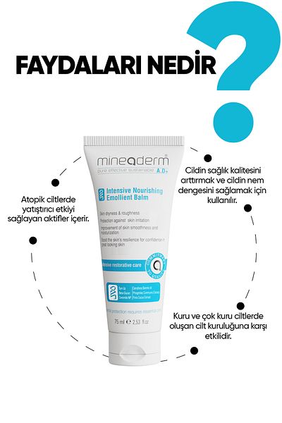 mineaderm Intensive Moisturizing Balm - For Dry or Very Dry Skin