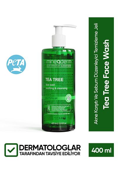 mineaderm Tea Tree Face and Body Wash