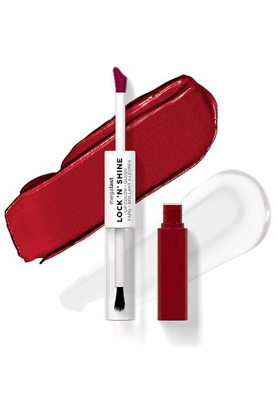WET N WİLD Wet n Wild Megalast  Lock N' Shine Lip Color - Red- Y- For Me