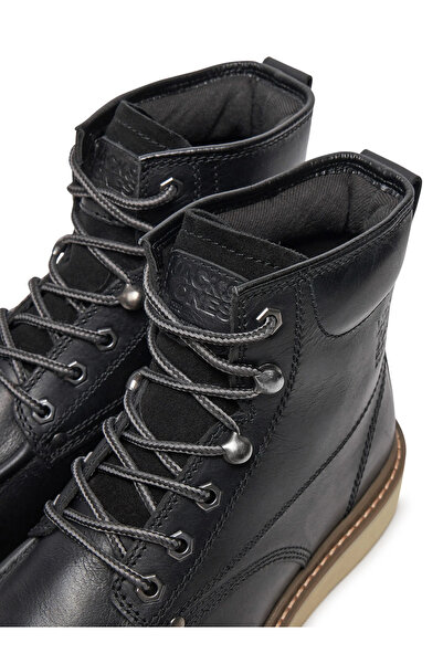 Jack & Jones MOC δερμάτινες μπότες-αθλητικά παπούτσια από γνήσιο δέρμα και σόλα EVA για άνδρες