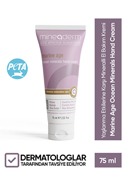 mineaderm Yaşlanma Etkilerine Karşı Mineralli El Bakım Kremi/marine Age Ocean Minerals Hand Cream