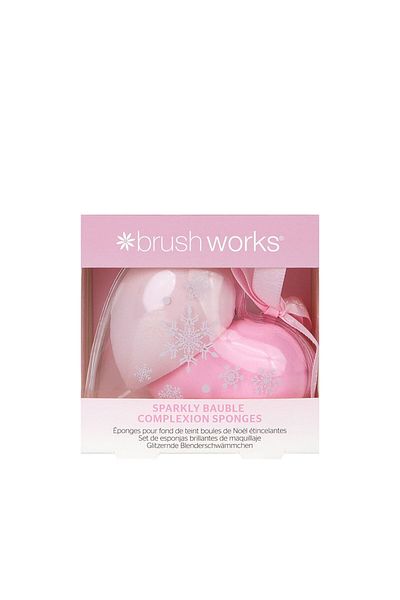 Brushworks Sparkly Bauble Complexion Sponges (Pack of 2)