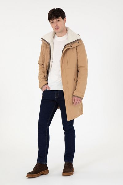 U.S. Polo Assn. Men's Camel Coat 50290841 -Vr015
