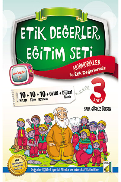 Damla Yayınevi Etik Değerler Eğitim Seti-3. Sınıf (10 KİTAP)